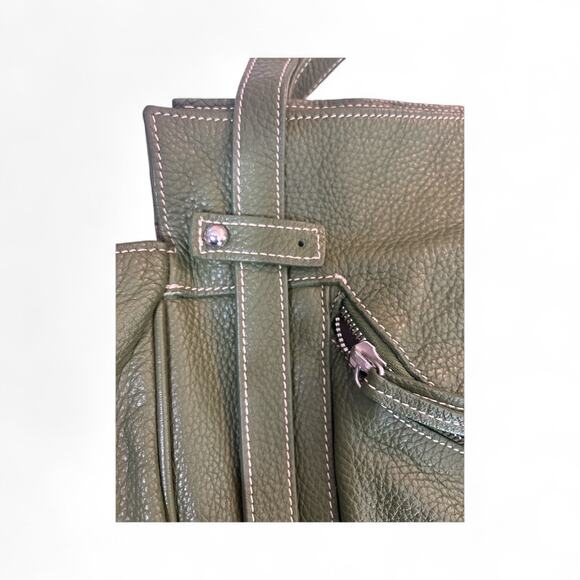Furla Olive Green Shoulder Bag REHAB - Picture 8 of 10